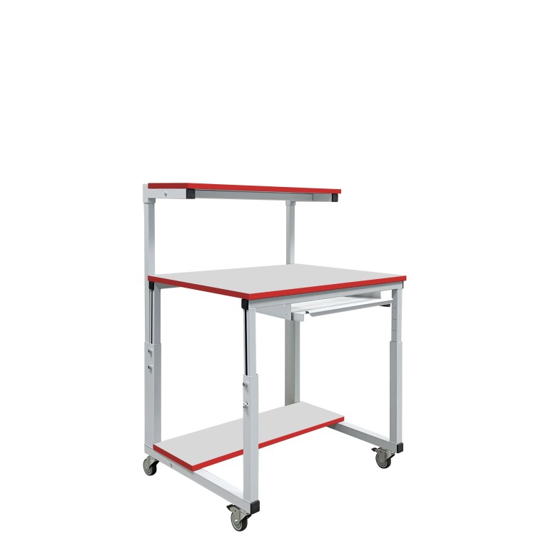 Стол мобильный компьютерный Gresson СМК-700 ESD купить в Омске Стол мобильный компьютерный Gresson СМК-700 ESD купить в Омске