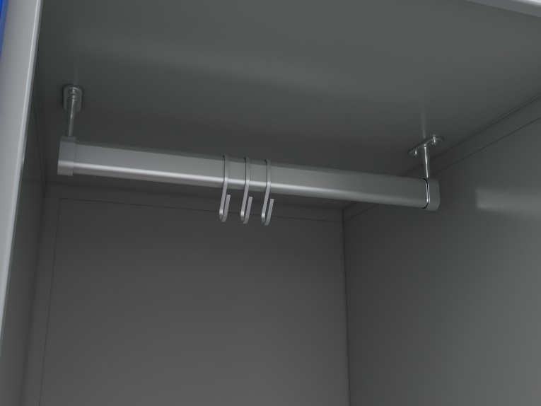 Шкаф гардеробный металлический COMFORT 1700/33 (900) купить в Омске Шкаф гардеробный металлический COMFORT 1700/33 (900) купить в Омске