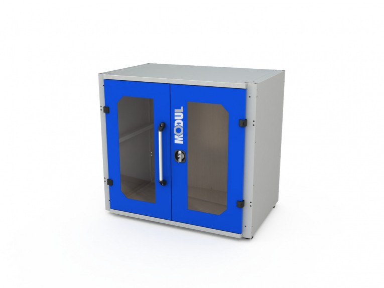 Корпус шкафа для инструментов MODUL 1/2 XL с дверями со смотровыми окнами купить в Омске