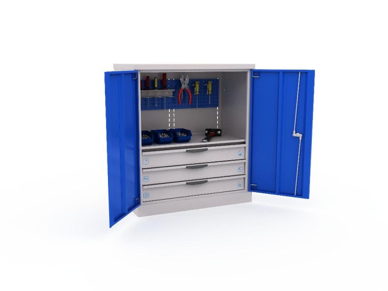 Шкаф инструментальный ERGO 181/2 №3 купить в Омске Шкаф инструментальный ERGO 181/2 №3 купить в Омске