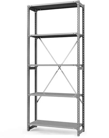 Стеллаж ТСУ 2200x700x300 5 полок (300 кг, металл) купить в Омске