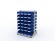 Стеллаж для пластиковых лотков SORTEX двухсторонний 1500x1000x800.03 купить в Омске