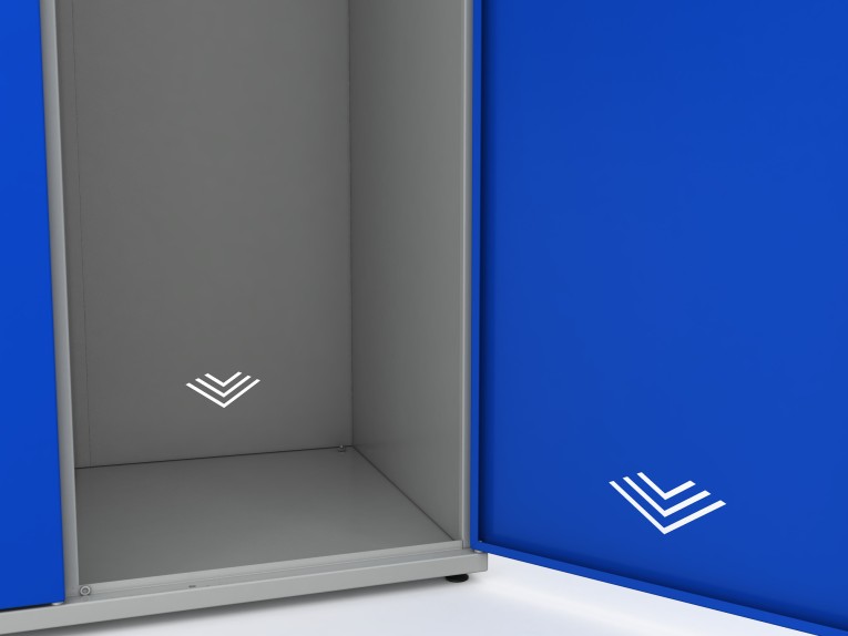 Шкаф гардеробный металлический COMFORT 2000/22.2 (800) купить в Омске