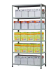 Стеллаж MS Strong 2550х1500х500 6 полок купить в Омске