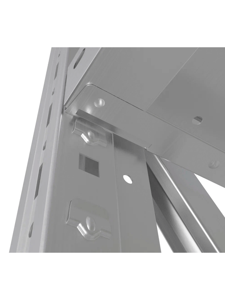 Стеллаж MS U 3000x1200x1000 10 полок (350 кг, металл) купить в Омске