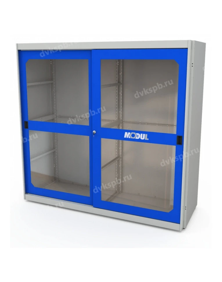 Корпус шкафа для инструментов MODUL XXL с дверями со смотровыми окнами купить в Омске