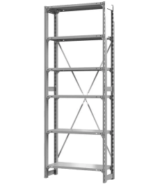 Стеллаж ТСУ 3500x700x800 6 полок (150 кг, металл)