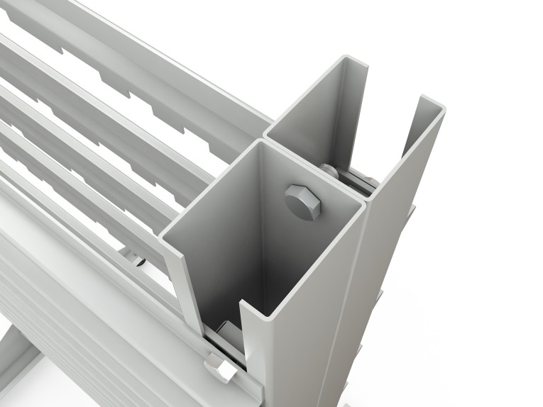 Стеллаж для пластиковых лотков SORTEX двухсторонний 1800x1000x800.04 купить в Омске Стеллаж для пластиковых лотков SORTEX двухсторонний 1800x1000x800.04 купить в Омске