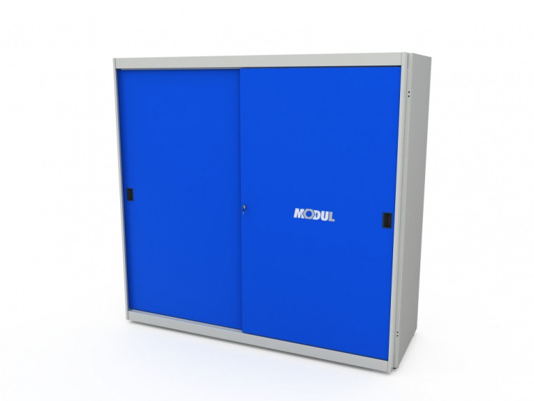 Корпус шкафа для инструментов MODUL XXL с раздвижными дверями сплошными купить в Омске