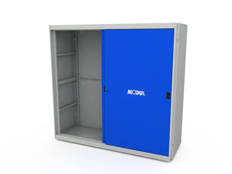Корпус шкафа для инструментов MODUL XXL с раздвижными дверями сплошными купить в Омске Корпус шкафа для инструментов MODUL XXL с раздвижными дверями сплошными купить в Омске