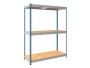 Стеллаж Практик SB 250х183х51 3 полки (фанера) Стеллаж Практик SB 250х183х51 3 полки (фанера)