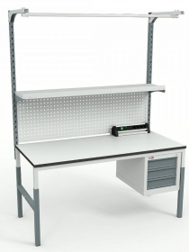 Стол монтажный ДиКом СР-М-150/90-03 ESD Пластик