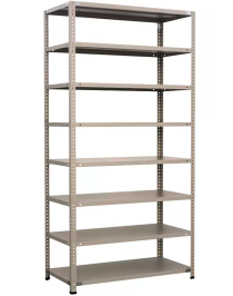 Стеллаж металлический Титан МС-500 1500х1200х300 8 полок Стеллаж металлический Титан МС-500 1500х1200х300 8 полок