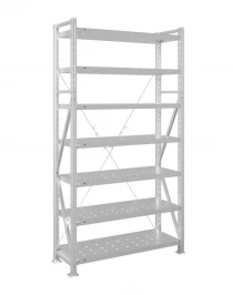 Стеллаж MS U 2000x1500x400 7 полок (250 кг, перф)