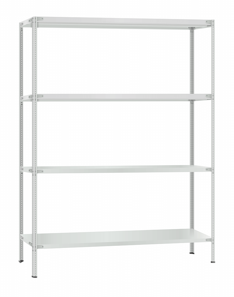 Стеллаж металлический Титан МС-900 2300x1000x500 4 полки купить в Омске Стеллаж металлический Титан МС-900 2300x1000x500 4 полки купить в Омске