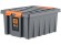 Контейнер особопрочный Rox Box PRO 16 (415х300х190 мм с крышкой и клипсами, антрацит) купить в Омске