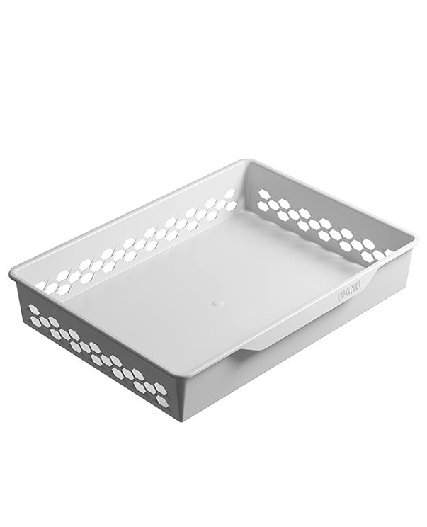 Корзина пластиковая GBP 60х10 белая купить в Омске
