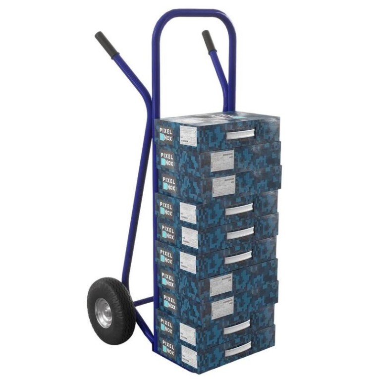 Тележка грузовая двухколесная НТТ 1839, г/п 250 кг, колеса литые 250 мм купить в Омске