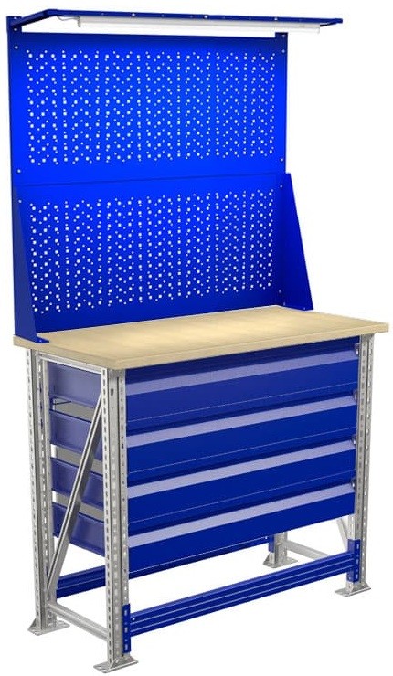 Верстак Master M100.MF1 / MF1.420.W купить в Омске Верстак Master M100.MF1 / MF1.420.W купить в Омске