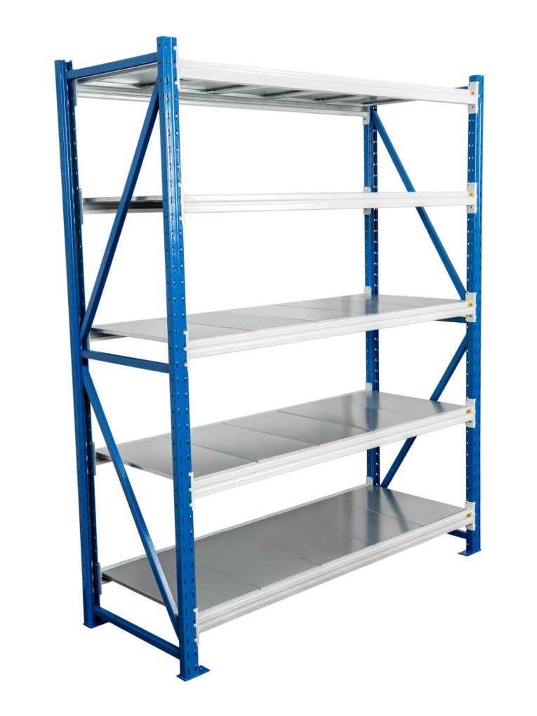 Стеллаж стационарный БиКом СТ-4 300x180x50 5 полок купить в Омске Стеллаж стационарный БиКом СТ-4 300x180x50 5 полок купить в Омске