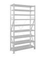 Стеллаж MS U 3000x700x1000 9 полок (350 кг, перф)