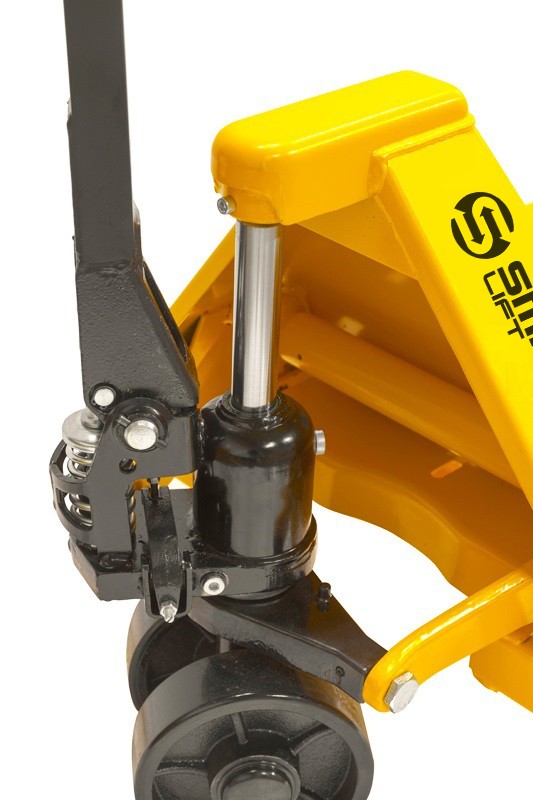 Гидравлическая тележка (рохля) SB (DB, г/п 2000 кг, вилы 1150x550 мм, PDP) SMARTLIFT (SMART) купить в Омске Гидравлическая тележка (рохля) SB (DB, г/п 2000 кг, вилы 1150x550 мм, PDP) SMARTLIFT (SMART) купить в Омске