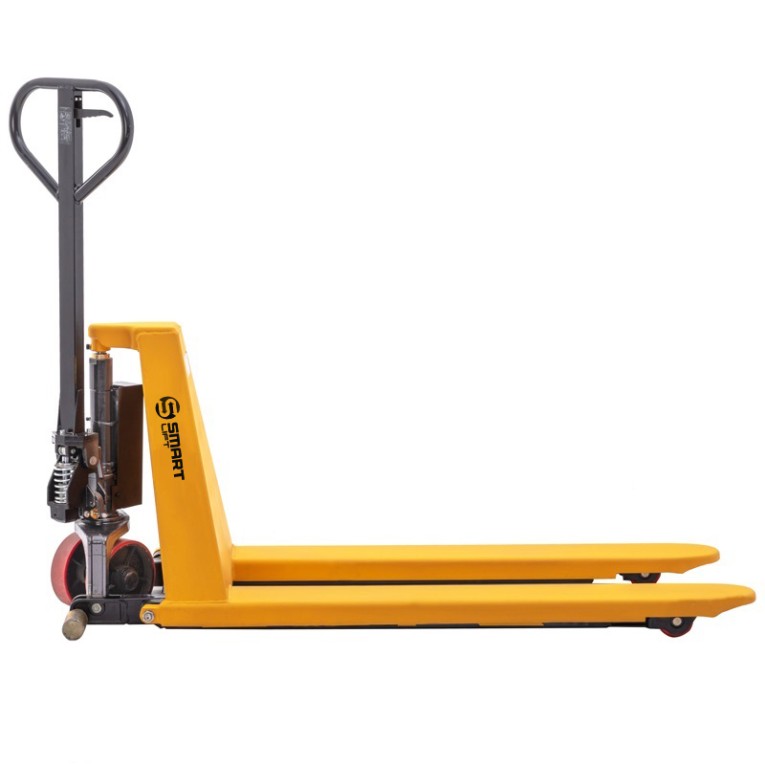 Гидравлическая тележка (рохля) SD-HL (HLT15, г/п 1500 кг, вилы 1150x550 мм, высокоподъемная 800 мм) SMARTLIFT (SMART) купить в Омске