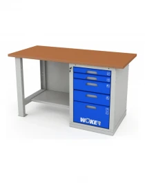 Верстак однотумбовый WOKER PRO 1005.1500