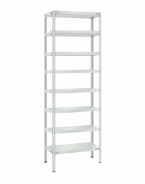 Стеллаж металлический Титан МС-500 2400х700х400 8 полок Стеллаж металлический Титан МС-500 2400х700х400 8 полок