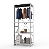 Стеллаж металлический ТСУ Универсал, 2500х1060х600 мм.Штанги: 1шт. Полки: металл усил. 4 шт. Стеллаж металлический ТСУ Универсал, 2500х1060х600 мм.Штанги: 1шт. Полки: металл усил. 4 шт.