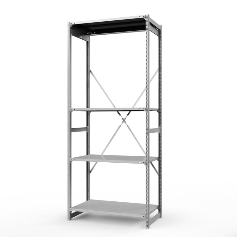 Стеллаж металлический ТСУ Универсал, 2500х1060х600 мм.Штанги: 1шт. Полки: металл усил. 4 шт. купить в Омске Стеллаж металлический ТСУ Универсал, 2500х1060х600 мм.Штанги: 1шт. Полки: металл усил. 4 шт. купить в Омске