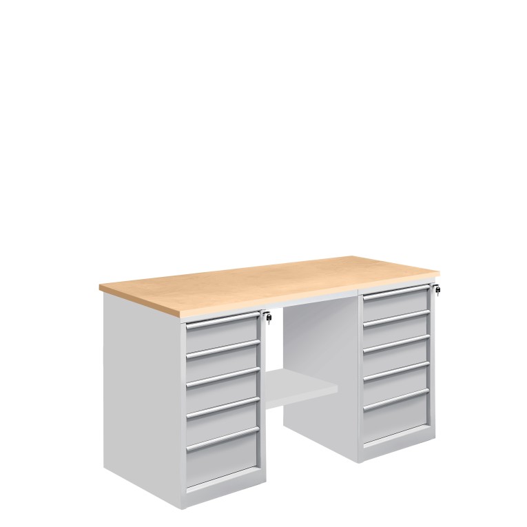 Верстак слесарный Gresson ВС-Т5Т5 ВС-1500Т5Т5 купить в Омске