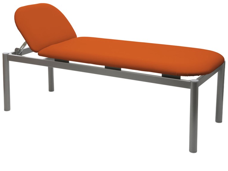 Кушетка медицинская смотровая МД КС-01 (Оранжевый) купить в Омске Кушетка медицинская смотровая МД КС-01 (Оранжевый) купить в Омске