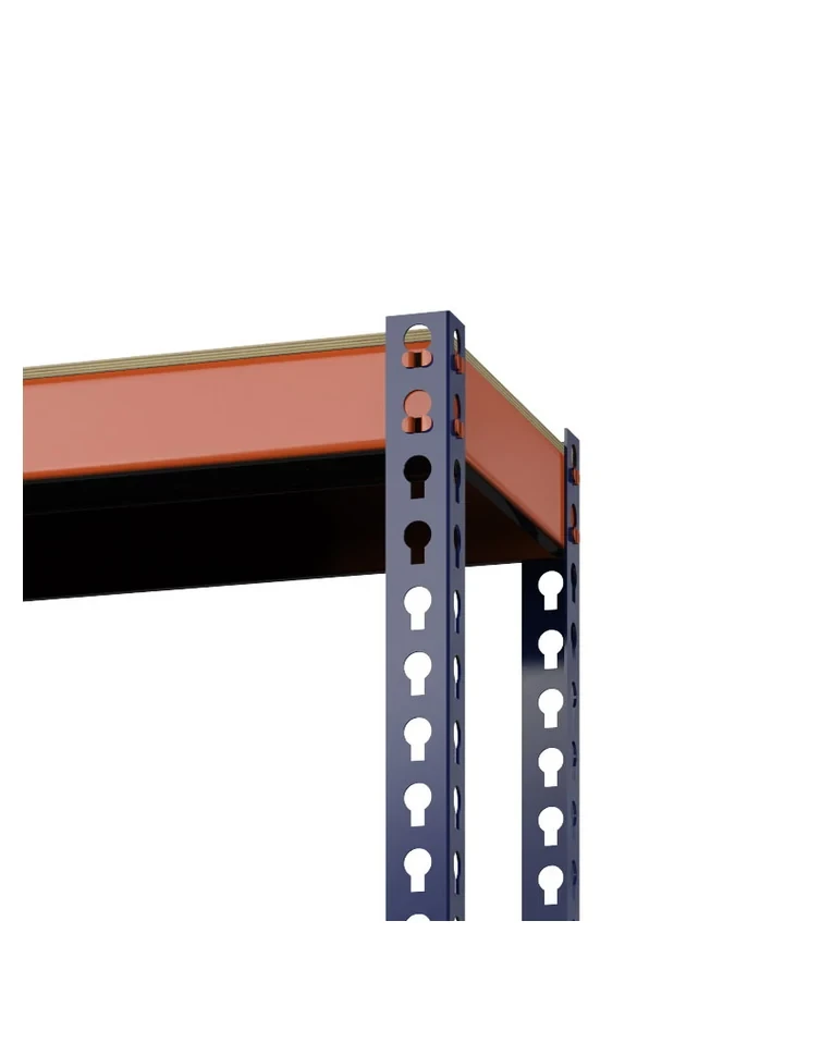 Стеллаж Профи-Т 2500x1000x650 5 полок (фанера, 300 кг на ярус) купить в Омске