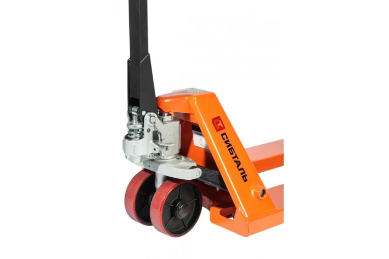 Гидравлическая тележка (рокла) ACR, 3 т, Вилы: 1150 Х 550, СибТаль, полиуретановые колеса купить в Омске