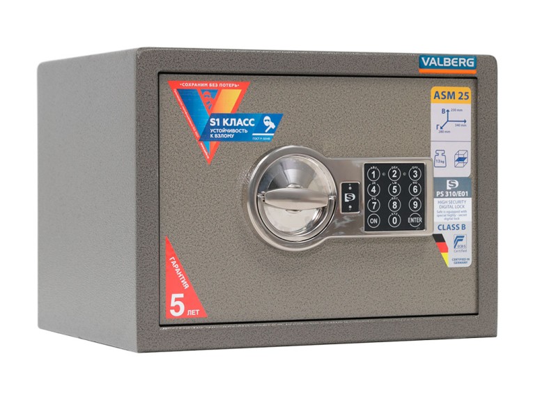 Мебельный сейф Valberg ASM 25 EL купить в Омске